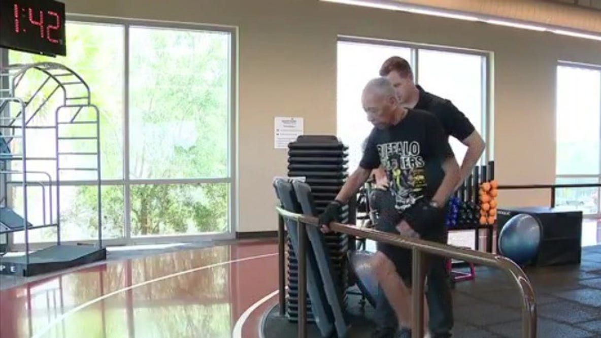 100-year-old marine finds strength in fitness after losing his wife